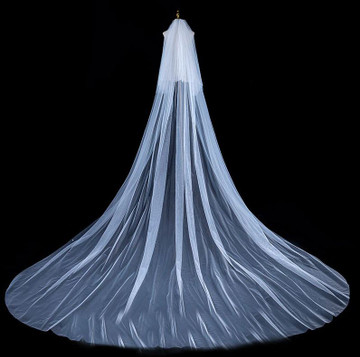 Tulle Two-layer Wedding Veil 3.5M