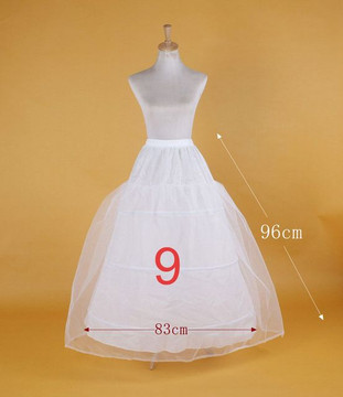 Wedding Petticoat Hoop Crinoline Bridal Wedding Underskirt #7