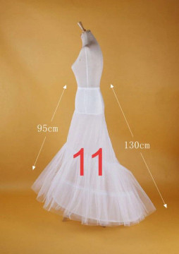 Wedding Petticoat Hoop Crinoline Bridal Wedding Underskirt #9