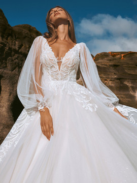 Skye A Line Gown by Pronovias Bridal