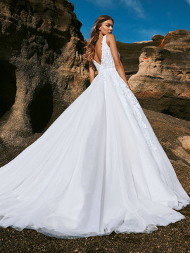 Skye A Line Gown by Pronovias Bridal