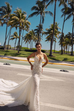 TENNESSEE Floral Lace Mermaid Wedding Dress by Wona Concept (Available Online Only)