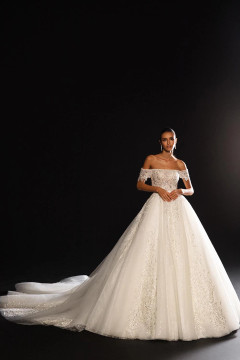 ARDEN Lace Ballgown Wedding Dress by Wona Concept (Available Online Only)