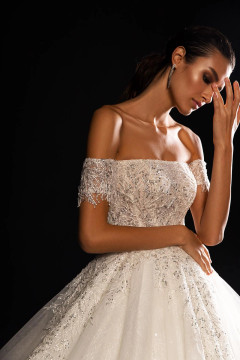 ARDEN Lace Ballgown Wedding Dress by Wona Concept