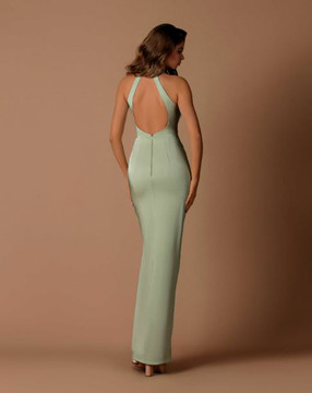 Open Back Bridesmaid Dress by Nicoletta NBM1040