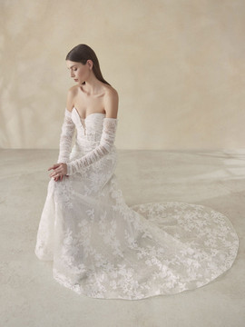 Oakley Wedding Dress by Pronovias  (Available Online Only) ($5240 $5680)