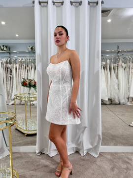 Kila Mini Birdcage Wedding / Reception Gown