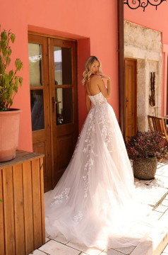 Gaby A- Line Lace Wedding Dress by Amarra Bridal 