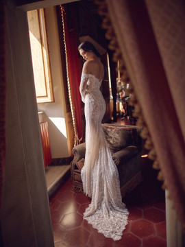 Triumph Lace Mermaid Wedding Dress by Wona Concept 