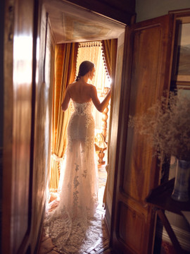 Nyx Mermaid Lace Wedding Dress by Wona Concept 