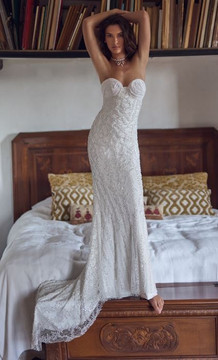 Ithaca Mermaid Wedding Dress with optional Train by Wona Concept -