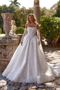 Octavia Lace Wedding Dress by Oksana Mukha