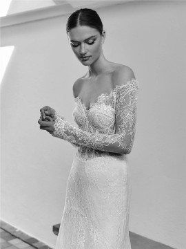 Gleny Wedding Dress by Pronovias Mermaid dress