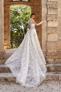 Delilah Wedding Dress by Oksana Mukha (call for price) with detachable skirt