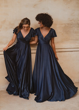 Auckland TO872 Bridesmaids Dress by Tania Olsen in Navy