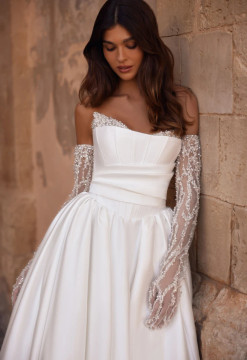 Velantra Wedding Dress By Ida- Torez By Pollardi Bridal