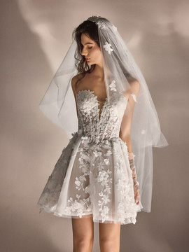 Sienna Short Lace Wedding Dress