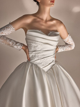 Isla Mikado Ballgown Wedding Dress
