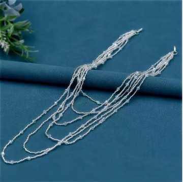 Detachable Bridal Beaded Sleeves style 04