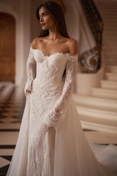 Bianca Wedding Gown by Luce Sposa (optional skirt $900) (pre-order now)
