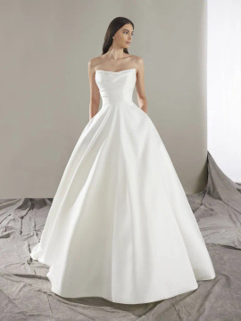 KEONI Strapless Princess Wedding Dress by Pronovias  