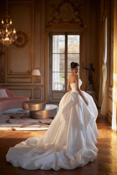 Alana Mikado Asymmetricalby Princess Wedding Dress Luce Sposa