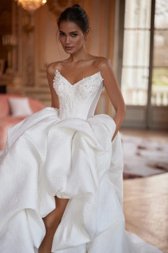 Alana Mikado Asymmetricalby Princess Wedding Dress Luce Sposa (pre-order now)