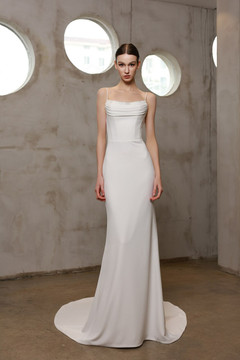 Harper Crepe Wedding Dress