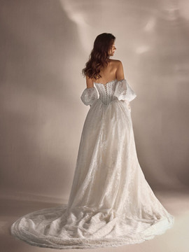Ayla Basque Waist Mermaid Wedding Dress & Skirt