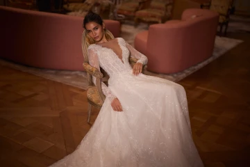 Karine Long Sleeves Wedding Gown by Luce Sposa