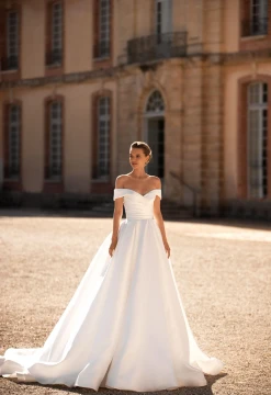 Amélie Mikado Wedding Gown By Pollardi Bridal 
