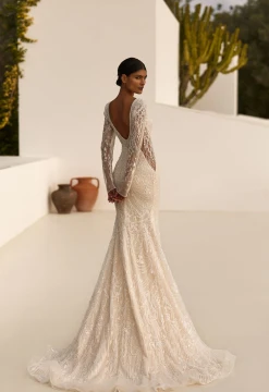 Magic Affection Long Sleeves Wedding Dress By Ida-Torez By Pollardi Bridal