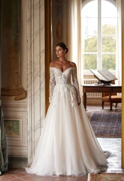 Erregina Wedding Gown By Ida- Torez By Pollardi Bridal