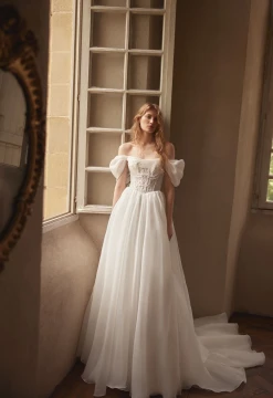 Viorica Organza Wedding Gown By Daria Karlozi by Pollardi Bridal (online only) 