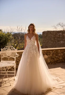 Rigel Wedding Gown By Daria Karlozi by Pollardi Bridal 