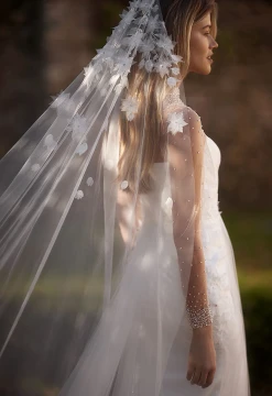 Moonlight magic  Wedding Gown By Daria Karlozi by Pollardi Bridal 