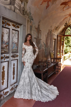 Emory Fitted Wedding Dress by Oksana Mukha
