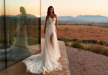 Silvina A Line Wedding Dress by Luce Sposa
