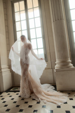 Arabesque Wedding Dress by Wona Concept