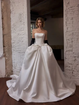 Estelle Satin Wedding Dress 