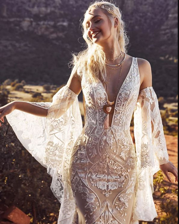 Fallon Gown from La Perle by Calla Blanche Bridal  (arrive in August)