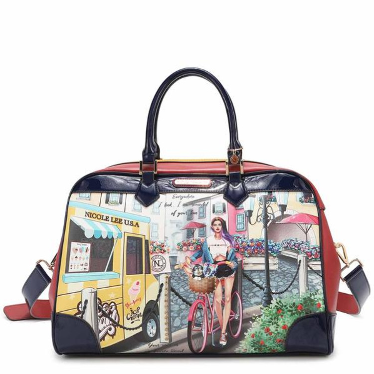 Nicole Lee COZY STREET IN MILAN WEEKENDER by Ameise