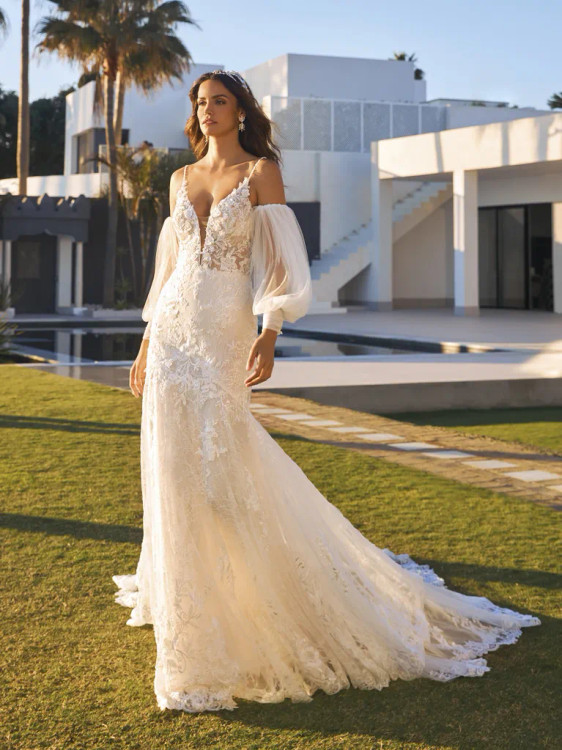 ALABAMA Mermaid Lace Wedding Dress by Wona Concept with