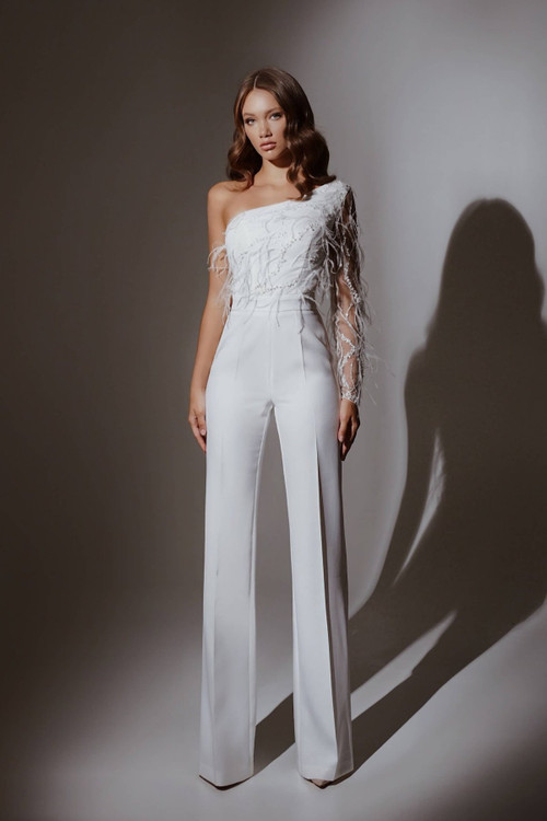 Farry Bridal Jumpsuit by Olya Mak Bridal (pre order only)