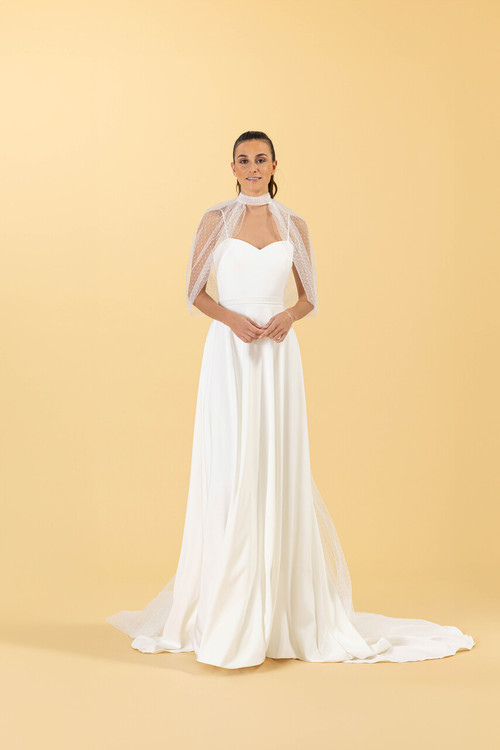 Bridal Cape by Eglantine Bridal Style 225583