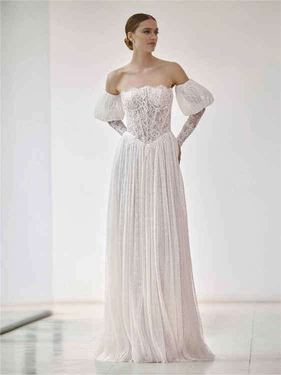 Lieke Wedding Dress by Pronovias A-Line dress
