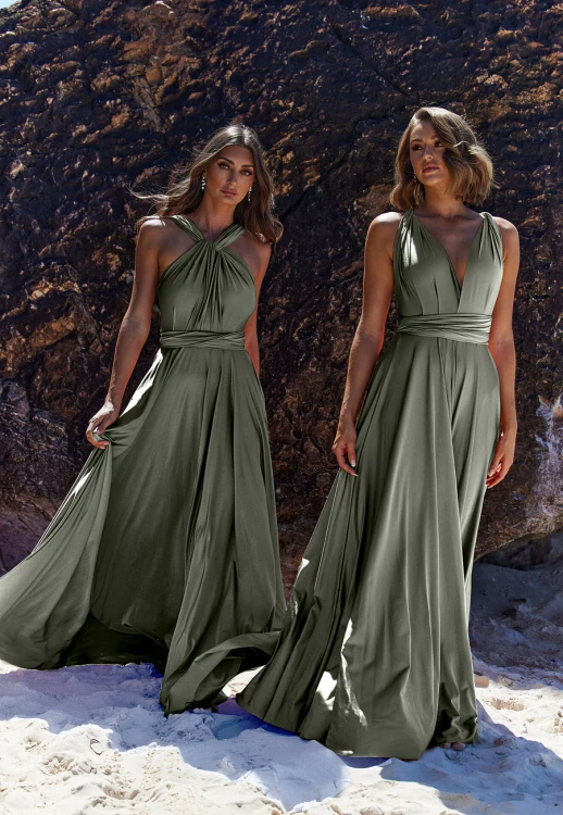 Wrap Dress by Tania Olsen Designs Sage Medium