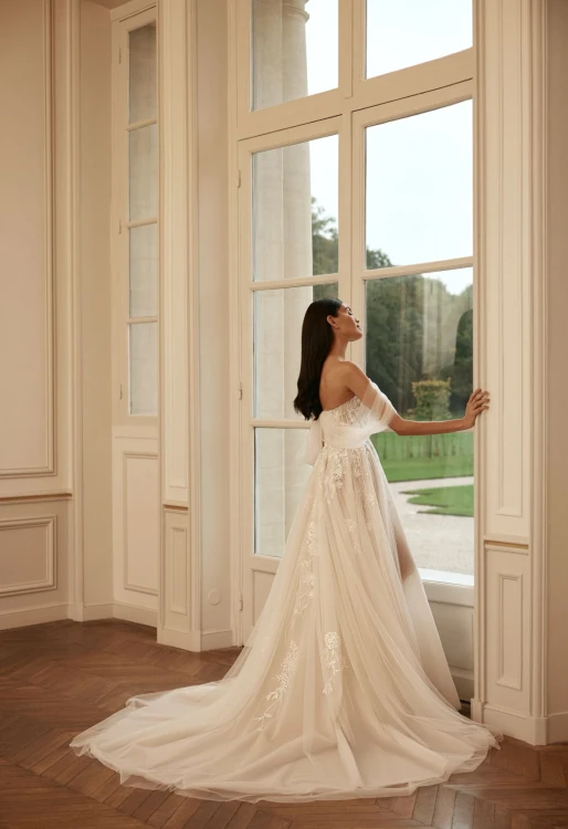 Sansiera Wedding Gown By Ida- Torez By Pollardi Bridal 