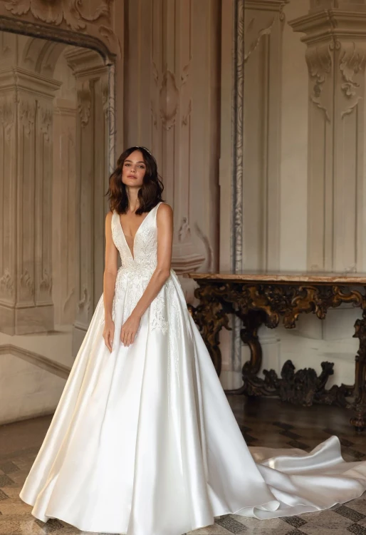 Lorenza Wedding Gown By Pollardi Bridal 
