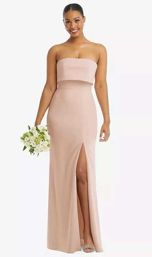 Buy Bridesmaids Dresses Online After Six Strapless Bridesmaid
